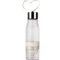 AquaLuxe Elite Hydratatie Fles | Stijlvolle 650ML plastic fles ontworpen om je verfrist te houden met elke slok water of sap.