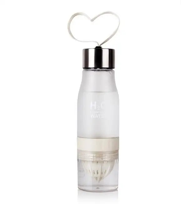 AquaLuxe Elite Hydratatie Fles | Stijlvolle 650ML plastic fles ontworpen om je verfrist te houden met elke slok water of sap.