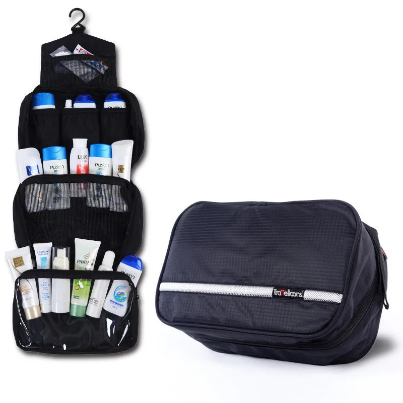 Travelior MaxPack Grote Waterdichte Toilettas voor Mannen & Vrouwen | Reistoilettas | Robuust Ontwerp & Veel Opbergruimte