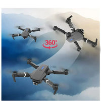 Skanto- E88 Pro Drone 4k HD Dubbele Camera RC VR 3D Lange Batterijduur Vliegroute FPV Mini Drone
