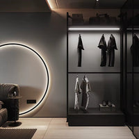NovaHalo LumaNova Circulaire Wandlamp Voor Moderne Minimalistische Interieurs