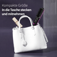 Haarstylers | Keramische Ionen Haarstyler | Oplaadbaar via USB met LCD-bediening | Glissara