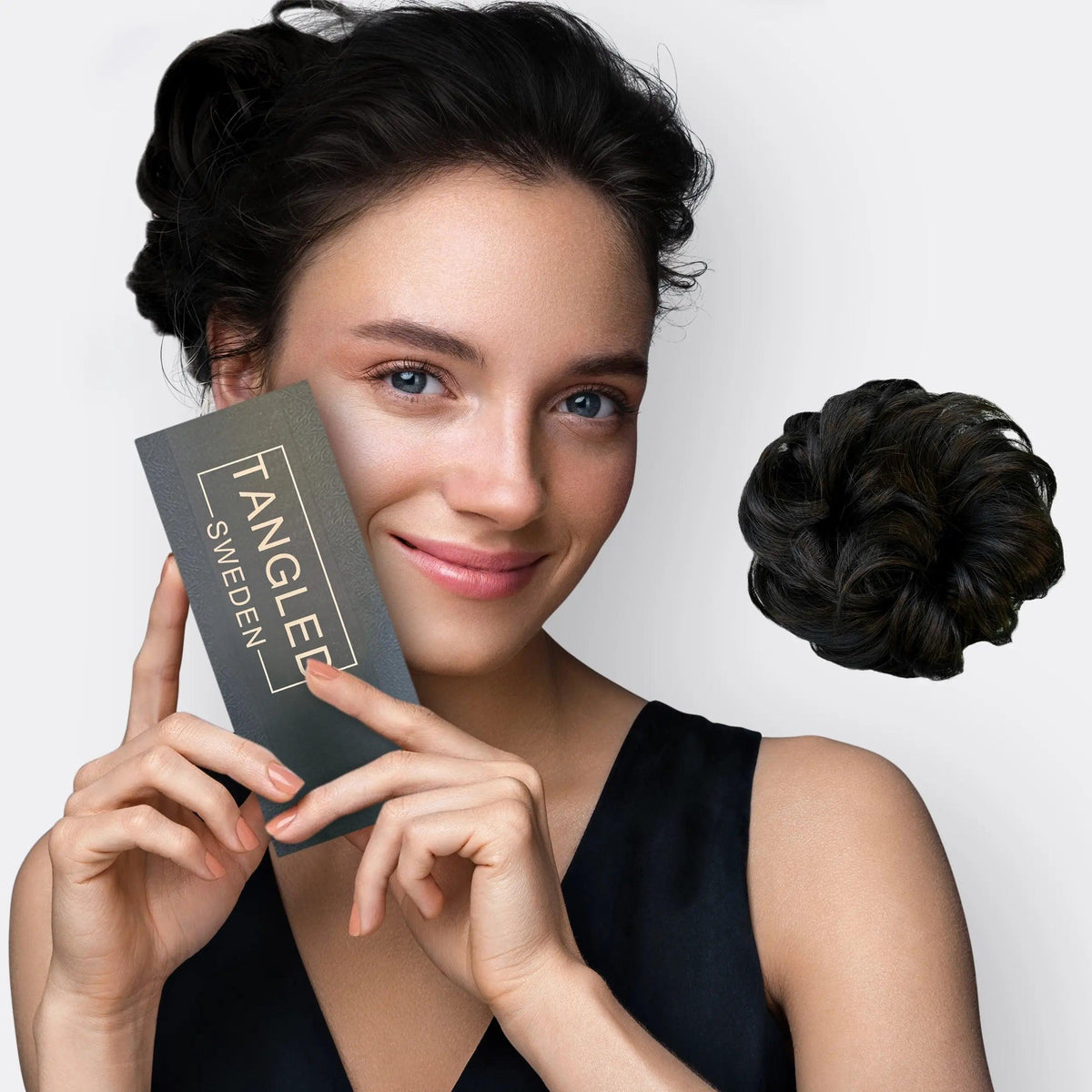 Haar Scrunchie met Dutt-Effect – Volumineuze Look & Natuurlijk Finish