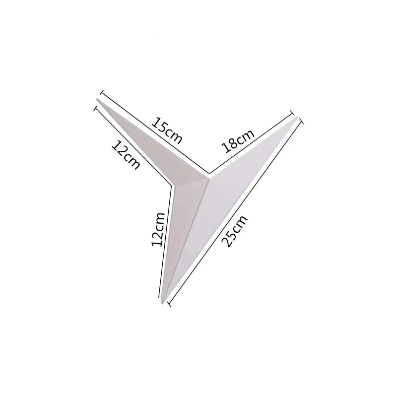 NoctiLux geometrische LED wandlamp  | Eigentijdse bedverlichting voor moderne huizen
