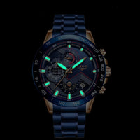Tijdloze Stalen Kwarts Horloge
