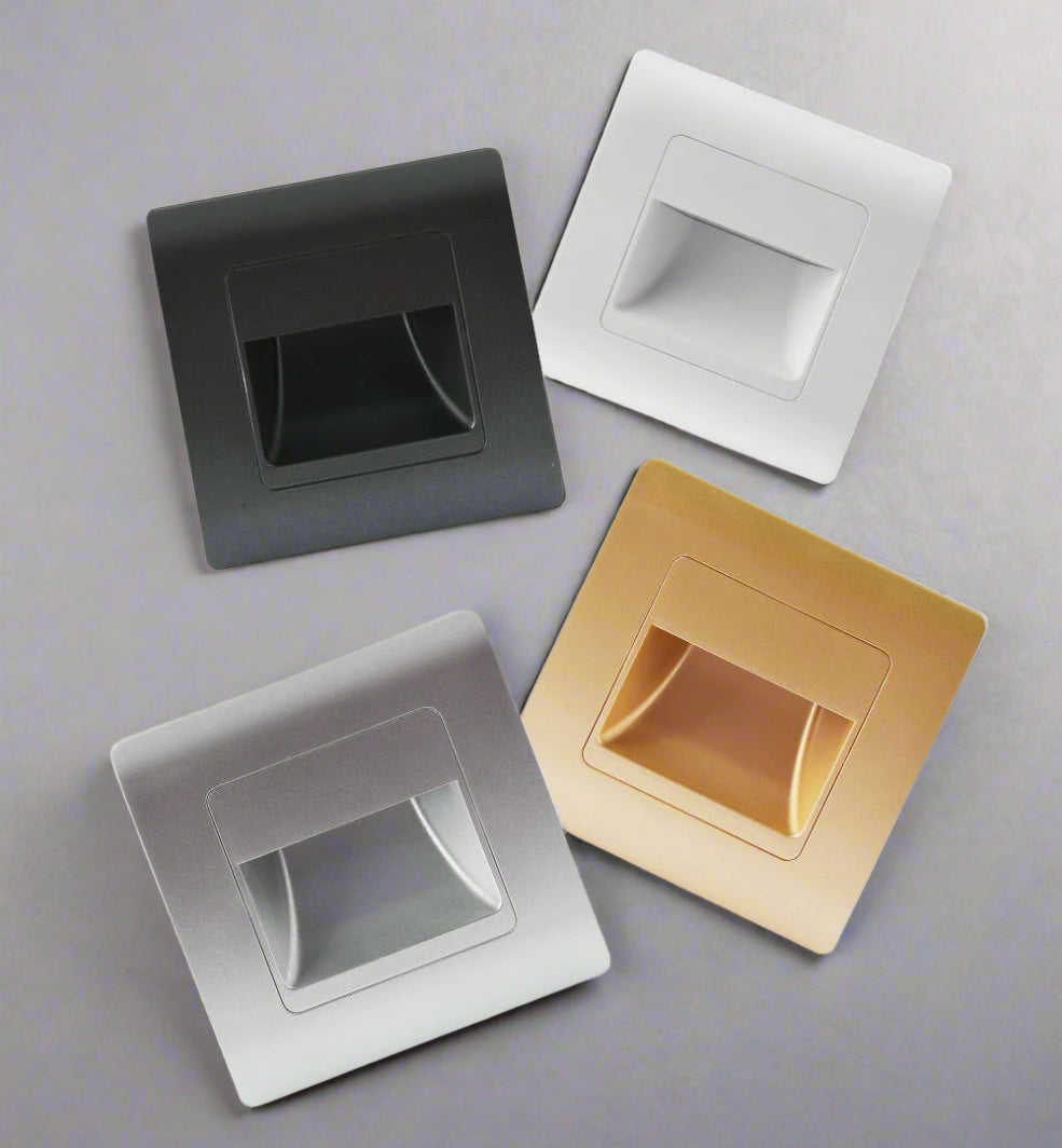EB Brone - LED Traplicht 4 Kleuren PIR Sensor Inbouw Voetlicht
