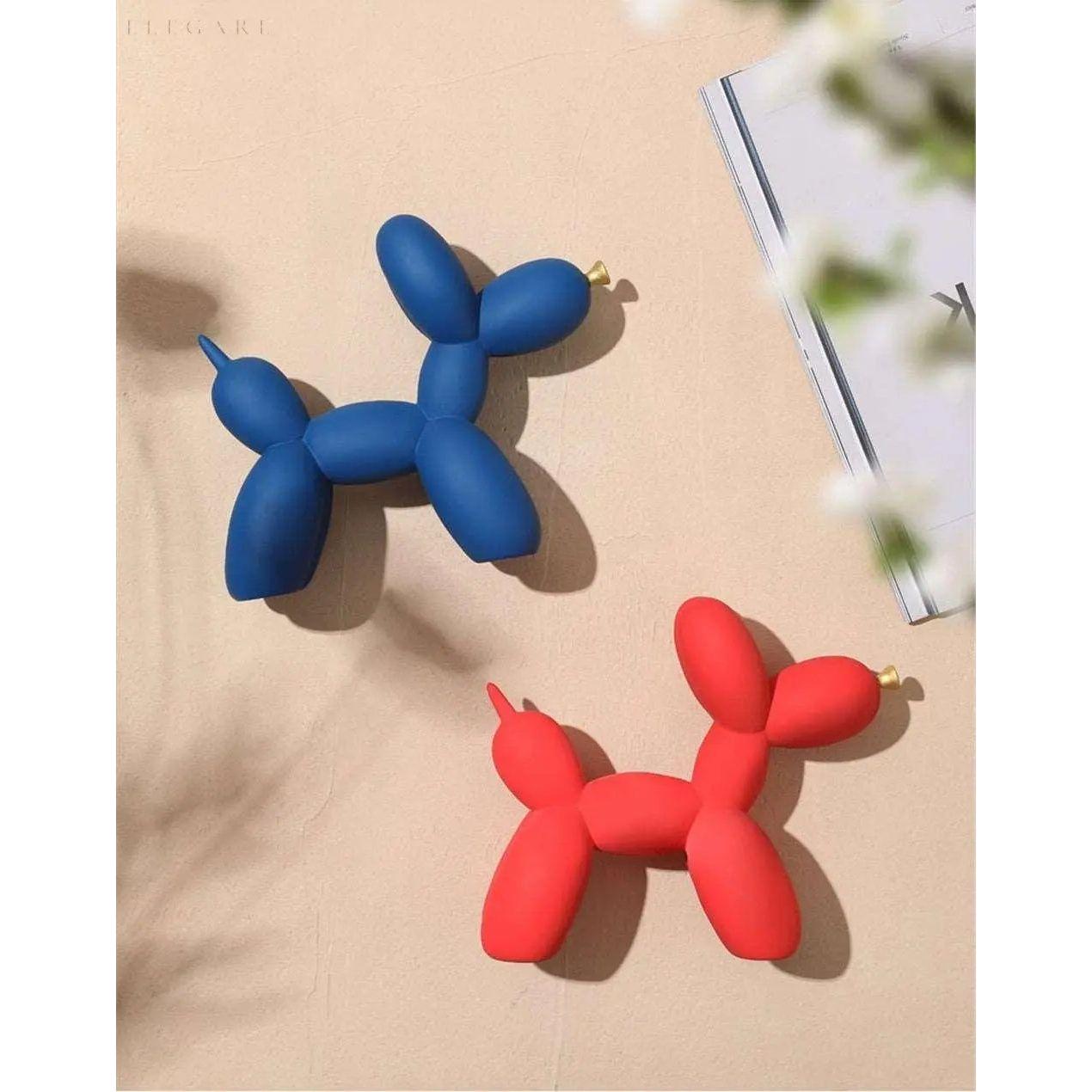 Artistiek hondenbeeld van ballonnen