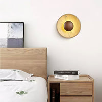 Aveny Sun Travertine Wandlamp
