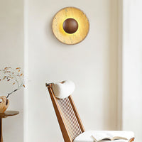 Aveny Sun Travertine Wandlamp