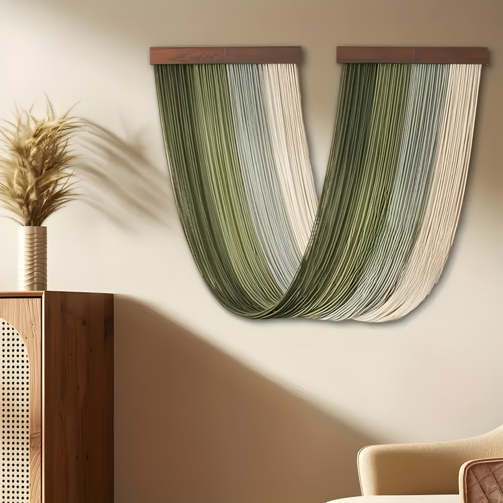 Avelor – Handgemaakte Bohemian Macramé Wandhanger Met