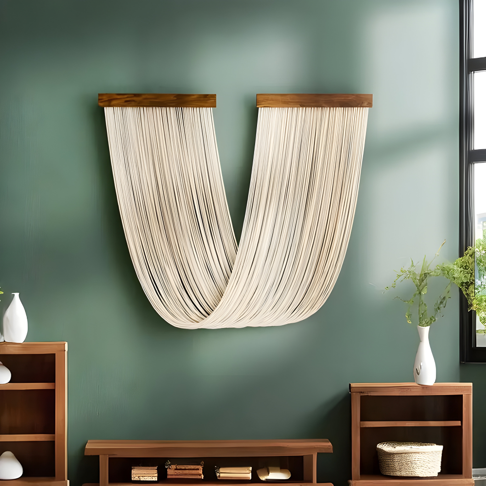 Avelor – Handgemaakte Bohemian Macramé Wandhanger Met