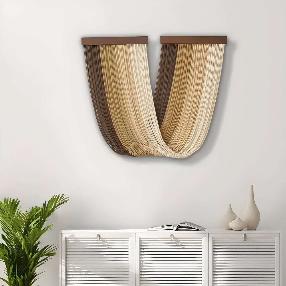 Avelor – Handgemaakte Bohemian Macramé Wandhanger Met