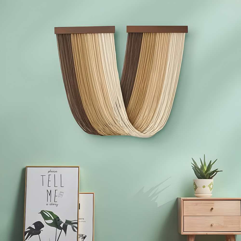 Avelor – Handgemaakte Bohemian Macramé Wandhanger Met