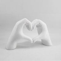 LoveSculpt Hout – Handgemaakte Decoratiefiguur van Hout voor een Liefdevol Thuis