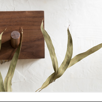 Minimalistische Houten Kapstok met Zen Ontwerp en Handgemaakte Natuurlijke Uiterlijk