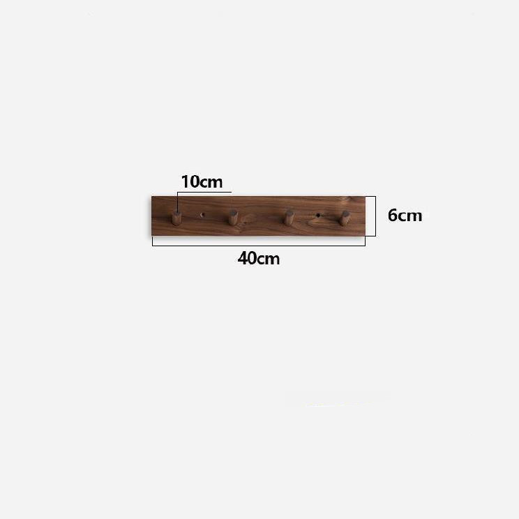 Minimalistische Houten Kapstok met Zen Ontwerp en Handgemaakte Natuurlijke Uiterlijk
