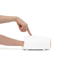 Handmassage met warmte voor artritis, gewrichtspijn en bloedcirculatie