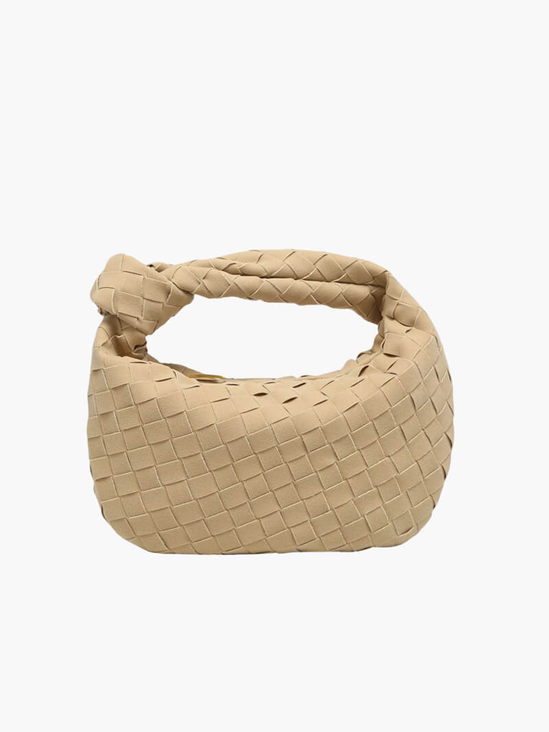 Handtas | Knoopontwerp | Vegan Suède-look | Knotéa