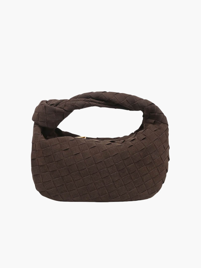 Handtas | Knoopontwerp | Vegan Suède-look | Knotéa