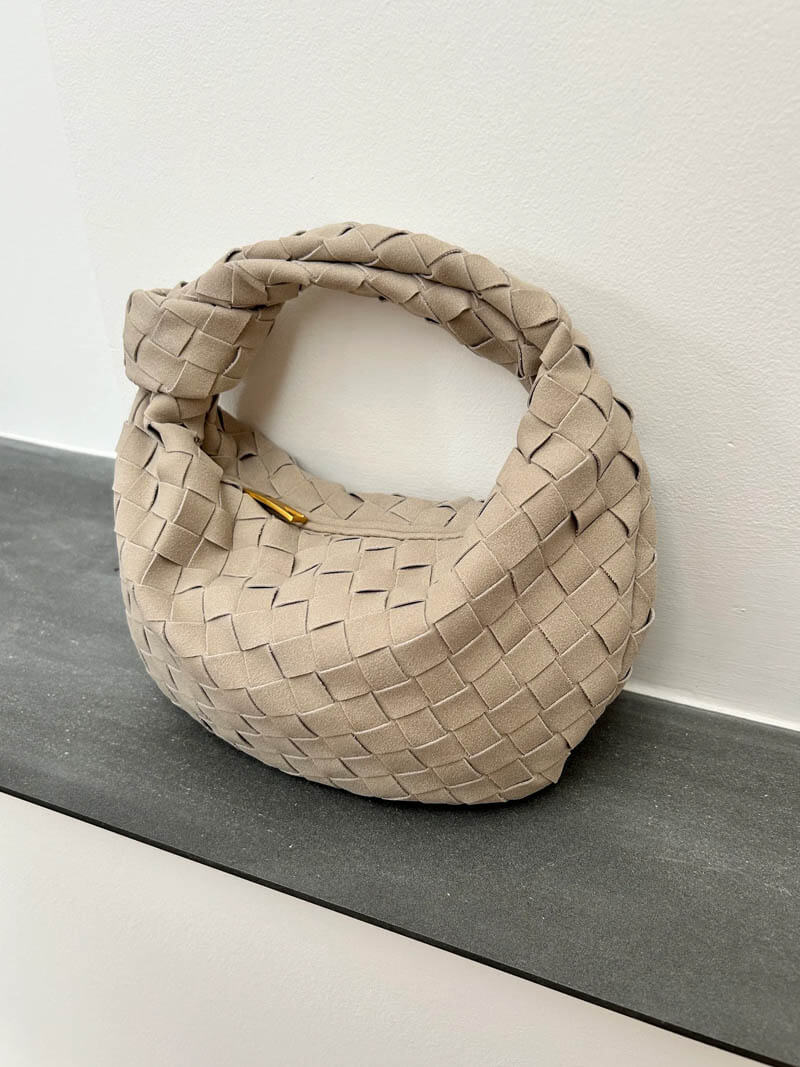 Handtas | Knoopontwerp | Vegan Suède-look | Knotéa