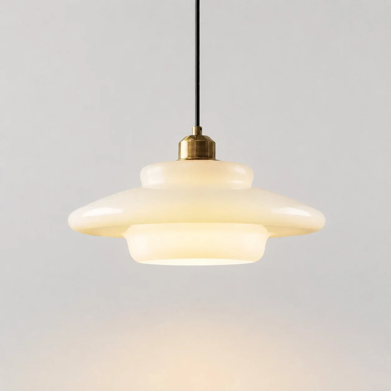 Hanna Art Deco Glas Hanglamp
