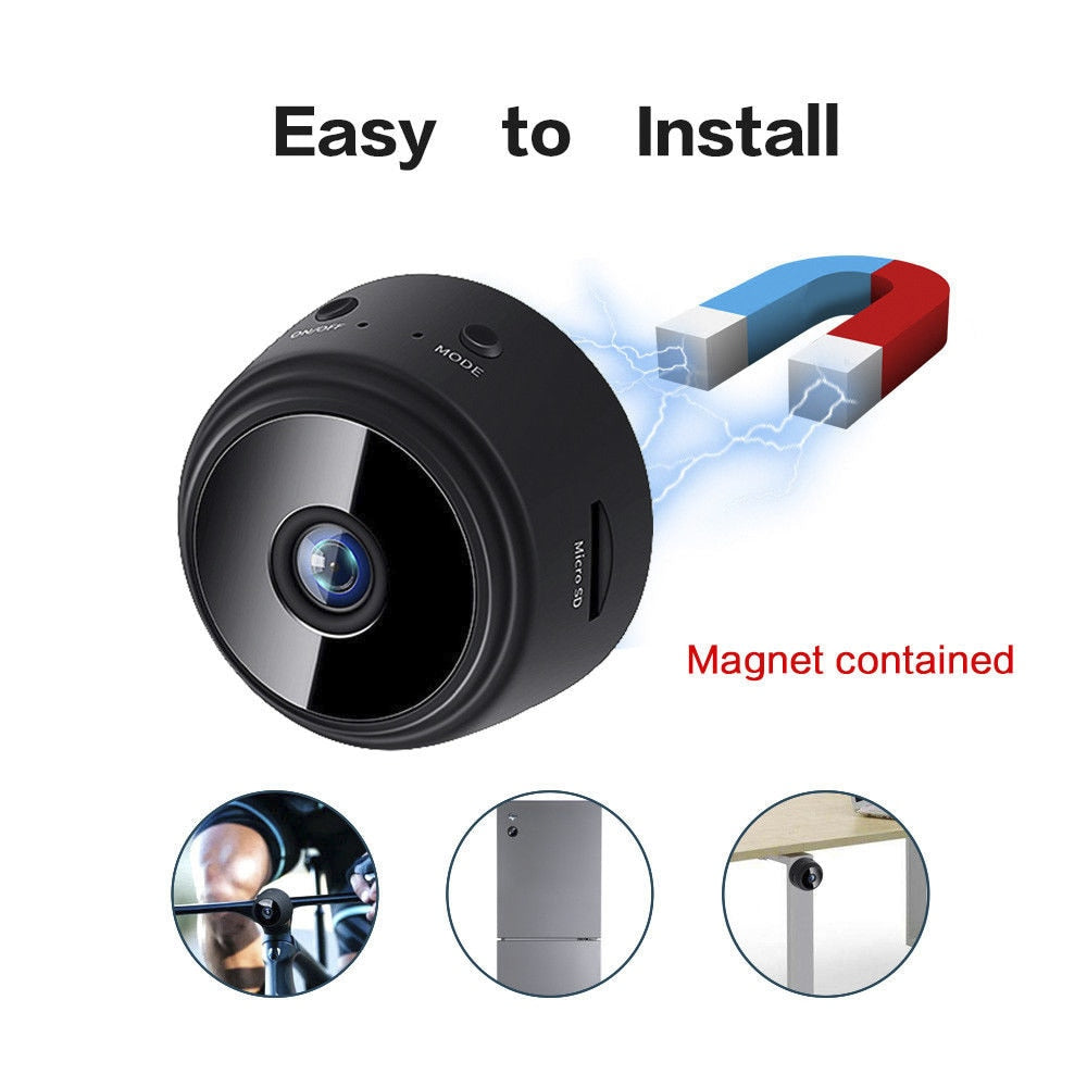 A9 Minicamera 1080p HD-camera Nachtversie Camera
