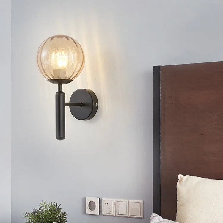 Minimalistische Globe Mystieke Stralende Wandlamp