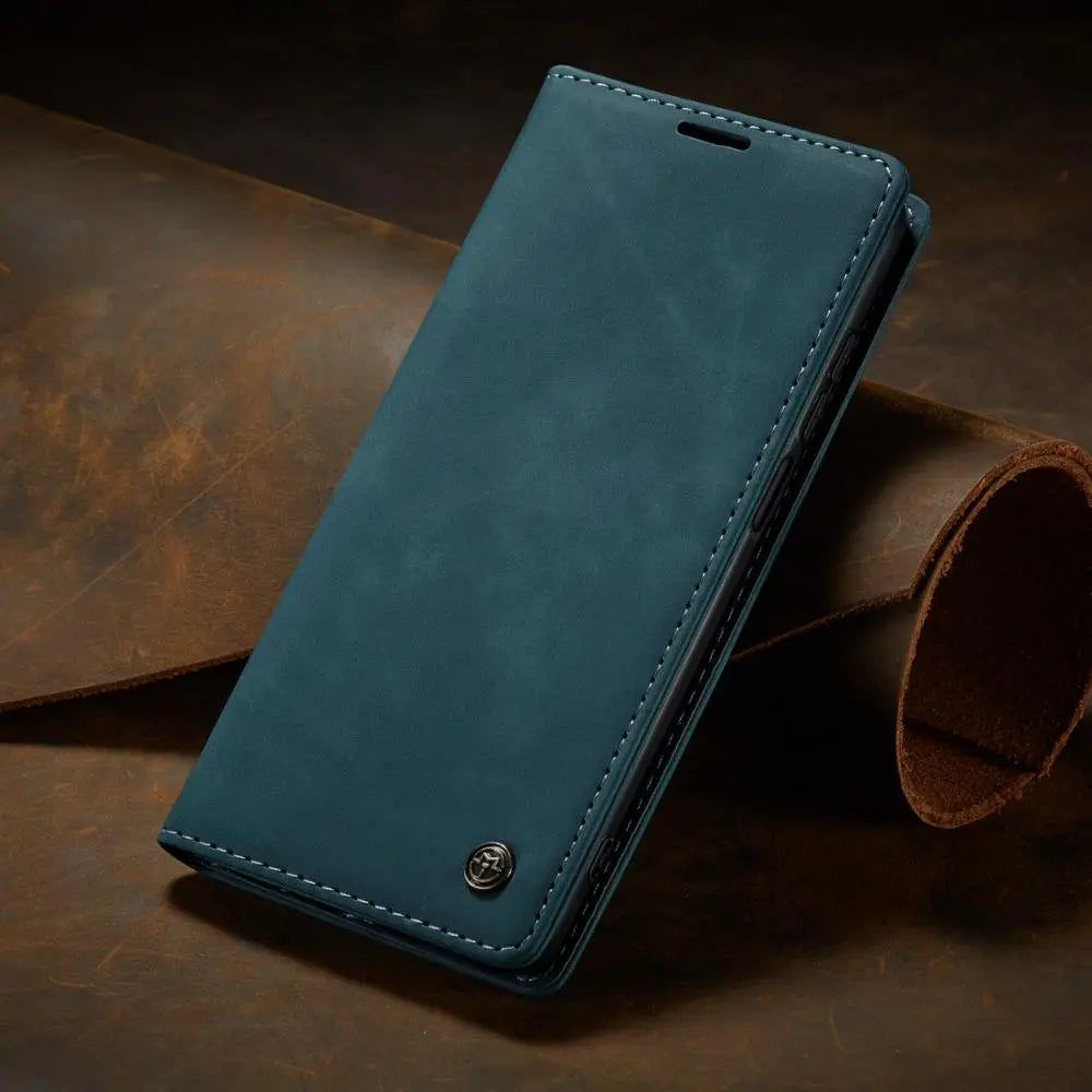 Wallet Hoes voor Samsung Galaxy A14/A53/A54/A73/S20Ultra/S20Plus/S20/S21Ultra/S21Plus/S21/S21FE/S22Ultra/S22Plus/S22/S23Ultra/S23Plus/S23/S24Plus/S4 - Flip Case