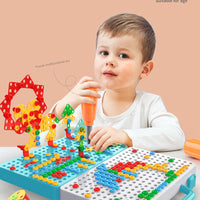 Creatieve bouwdoos met speelgoedboormachine - BuildyDrill