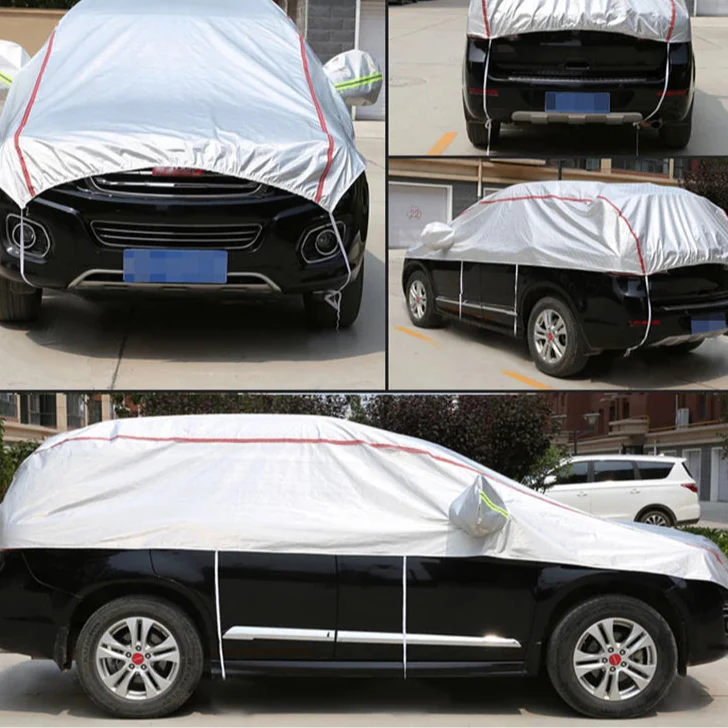 AutoVioro Waterdichte Autohoes | UV- & Hittebescherming | Windvast & Diefstalbestendig | Nano-Oxford-Stof