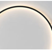 NovaHalo LumaNova Circulaire Wandlamp Voor Moderne Minimalistische Interieurs
