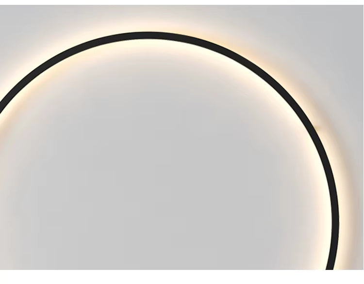 NovaHalo LumaNova Circulaire Wandlamp Voor Moderne Minimalistische Interieurs