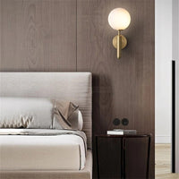 Minimalistische Globe Mystieke Stralende Wandlamp