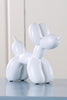 Artisano Luxe Ballon Hond Sculptuur | Exquisite handgemaakte hars kunstwerk dat een speelse touch toevoegt aan elke luxe decor