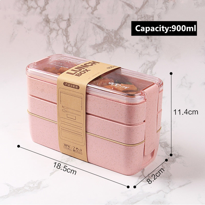 3-laags Bento-doos