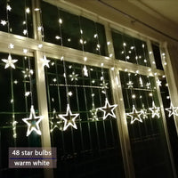 LumiStar – LED Sterrenlichtslinger Gordijnverlichting Kerstmis