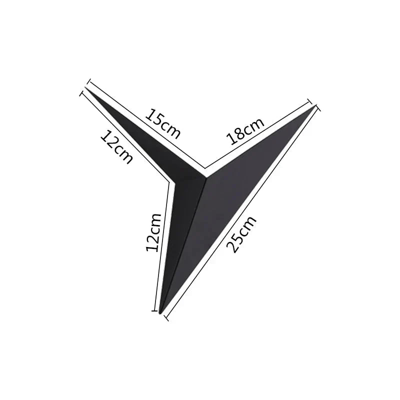 NoctiLux geometrische LED wandlamp  | Eigentijdse bedverlichting voor moderne huizen