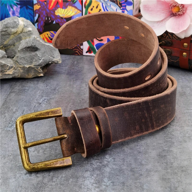 Ridgeford Runderlederen Riem Voor Dagelijks Gebruik En Tijdloze Stijl