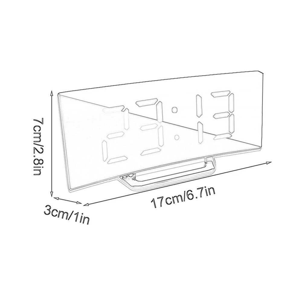 LED Display Weckerklok