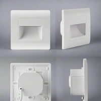EB Brone - LED Traplicht 4 Kleuren PIR Sensor Inbouw Voetlicht