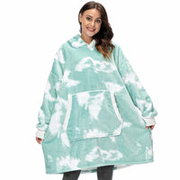 Ultra Zachte Fleece En Wol Hooded Deken Voor Comfort En Warmte Thuis