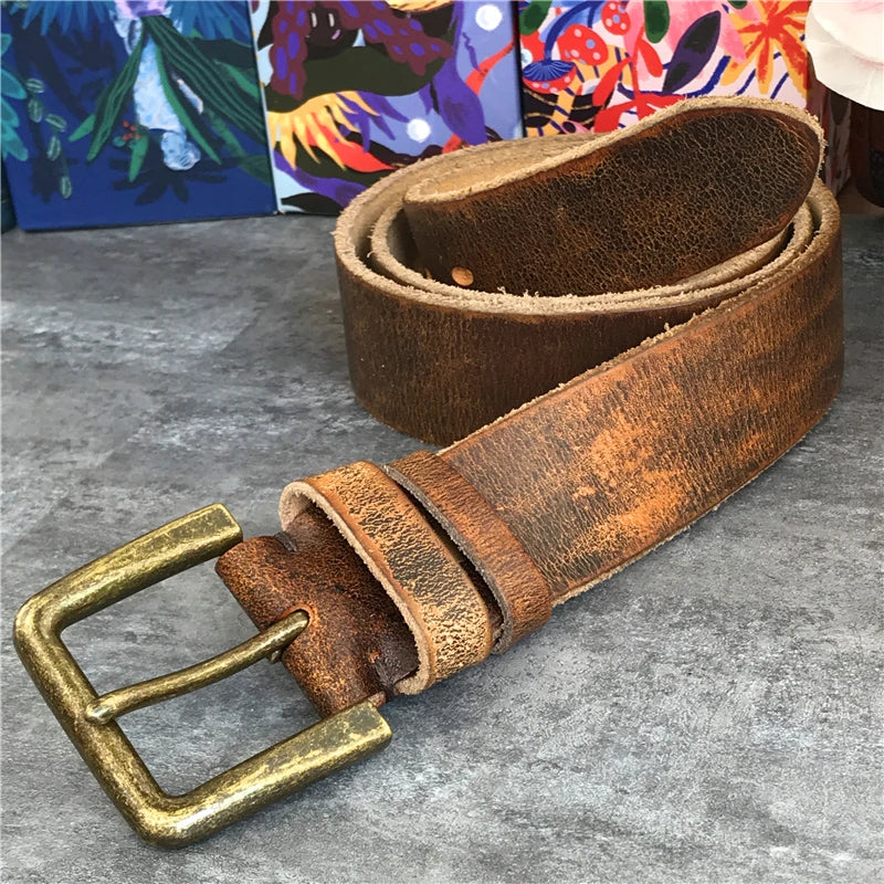 Ridgeford Runderlederen Riem Voor Dagelijks Gebruik En Tijdloze Stijl