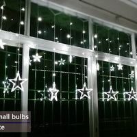 LumiStar – LED Sterrenlichtslinger Gordijnverlichting Kerstmis