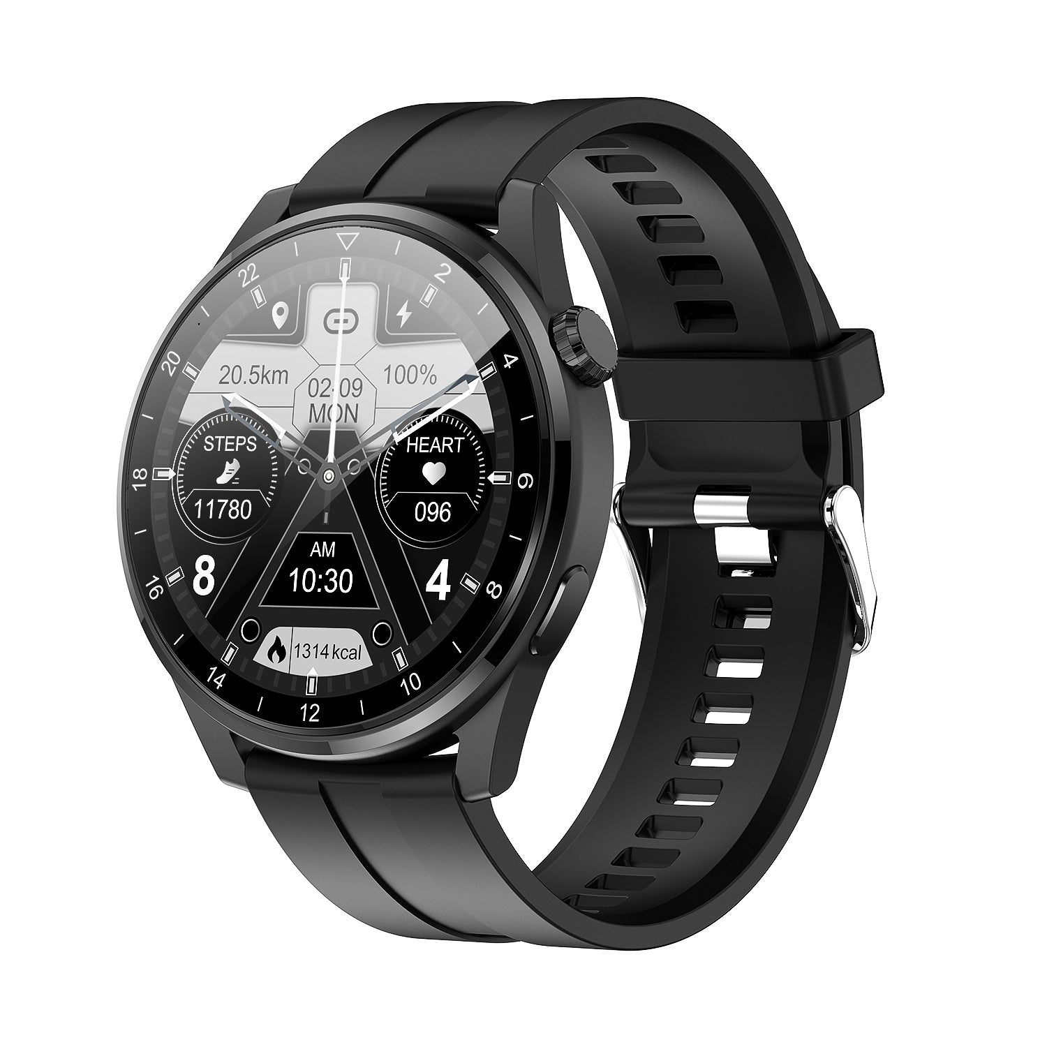Smartwatch voor Gezondheid met Glucose Monitoring, Waterdicht Ontwerp & Groot HD Scherm