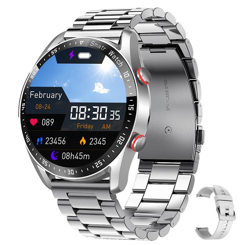 Smartwatch voor Gezondheid met Glucose Monitoring, Waterdicht Ontwerp & Groot HD Scherm