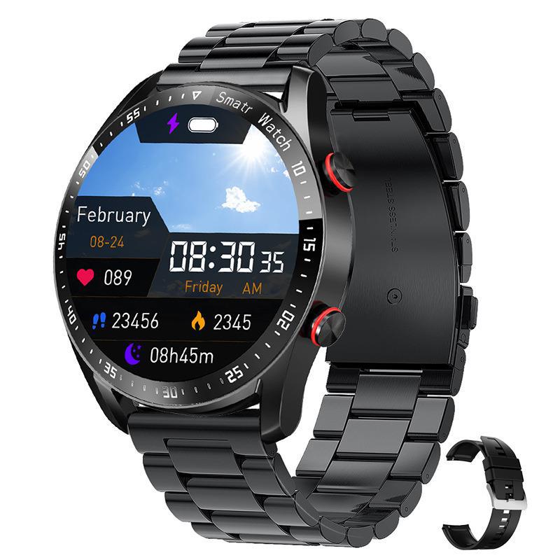 Smartwatch voor Gezondheid met Glucose Monitoring, Waterdicht Ontwerp & Groot HD Scherm