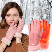 Verwarmde Handschoenen voor Vrouwen VK – Dames Thermische Waterdichte Winterhandschoenen met Touchscreen & USB Oplaadbaar Warm Ontwerp