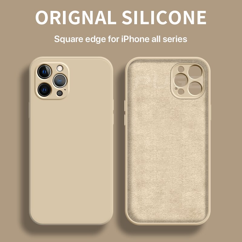 Eindhoven Liquid Silicone Case | Zachte beschermende case voor iPhone 11, 12 en 13