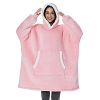 Ultra Zachte Fleece En Wol Hooded Deken Voor Comfort En Warmte Thuis