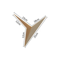 NoctiLux geometrische LED wandlamp  | Eigentijdse bedverlichting voor moderne huizen